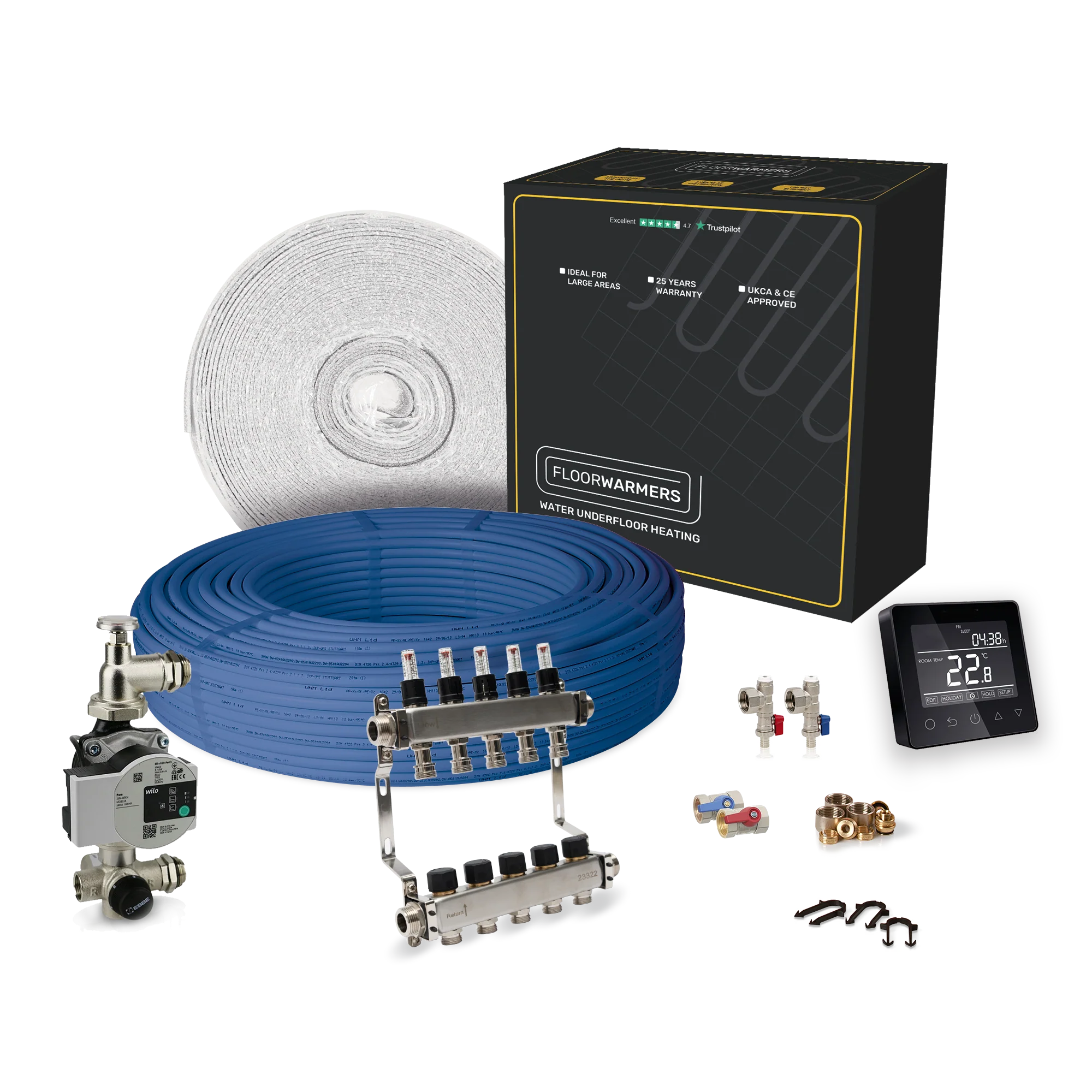 Floorwarmers Water Underfloor Heating - High Output - Image 5