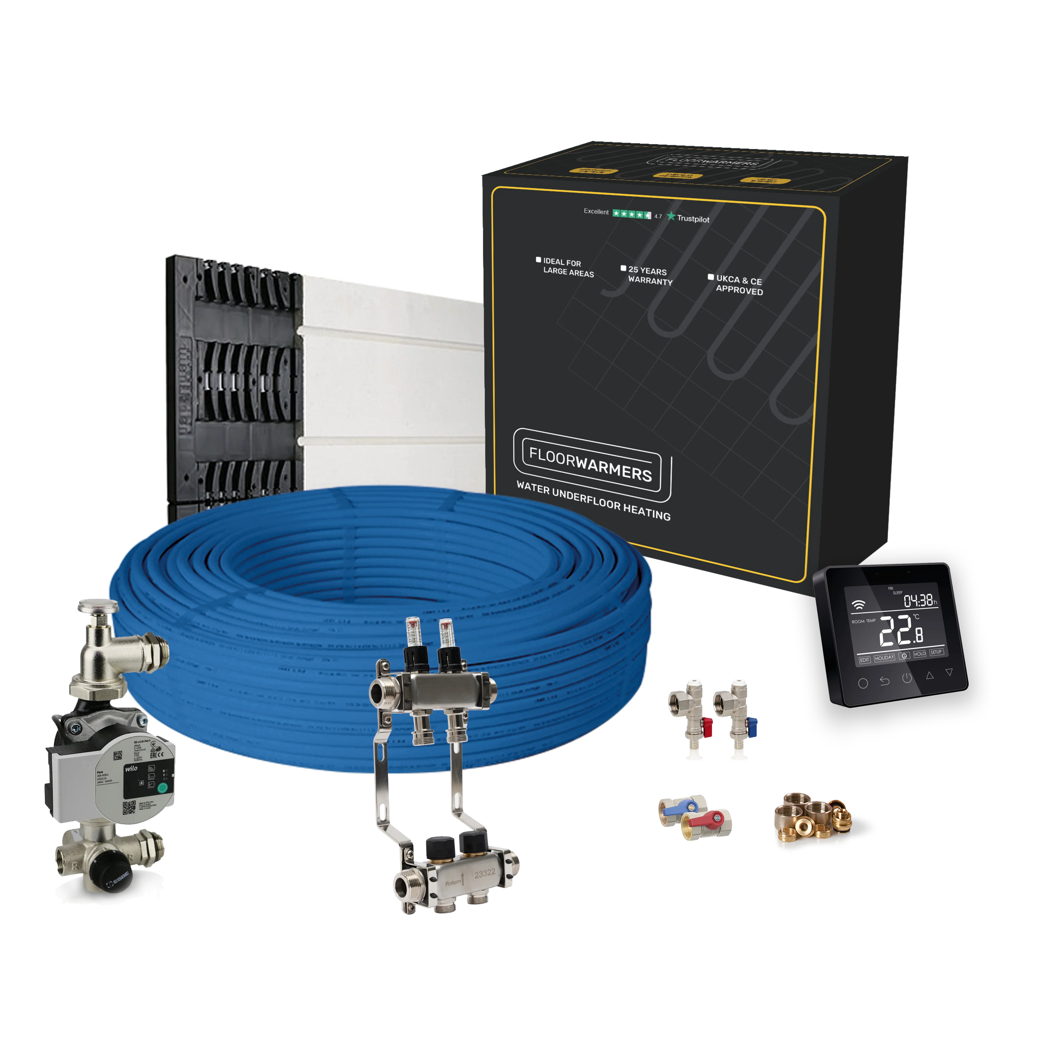 Floorwarmers Water Underfloor Heating - Low Profile - Image 8