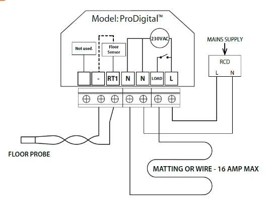 ProWarm Pro Digital Thermostat - Image 6