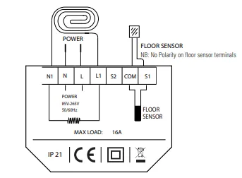 ProWarm ProTouch-E WiFi Smart Thermostat - Image 10