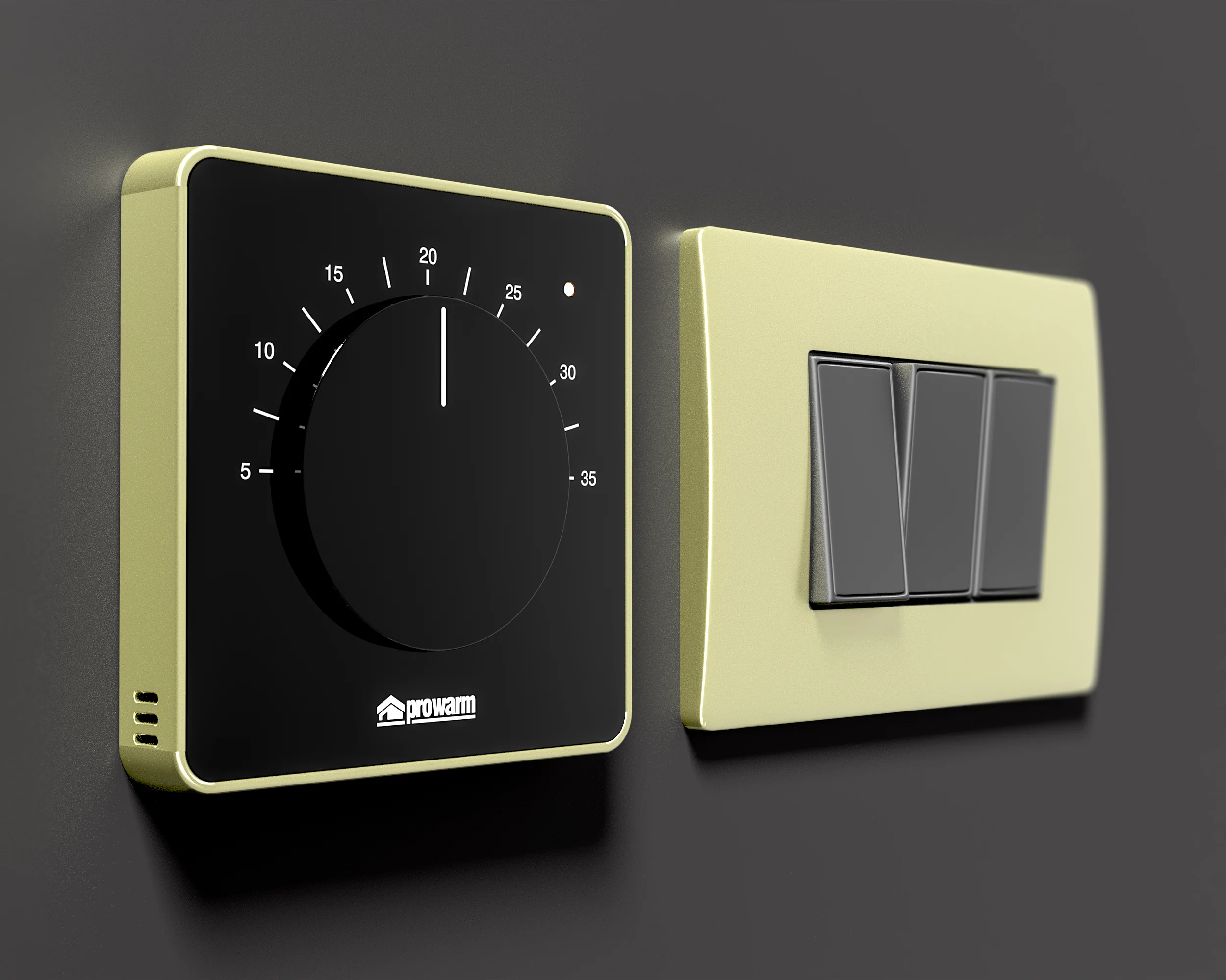 Prowarm Touch IQ M Series - Black Dial Thermostat - Image 11