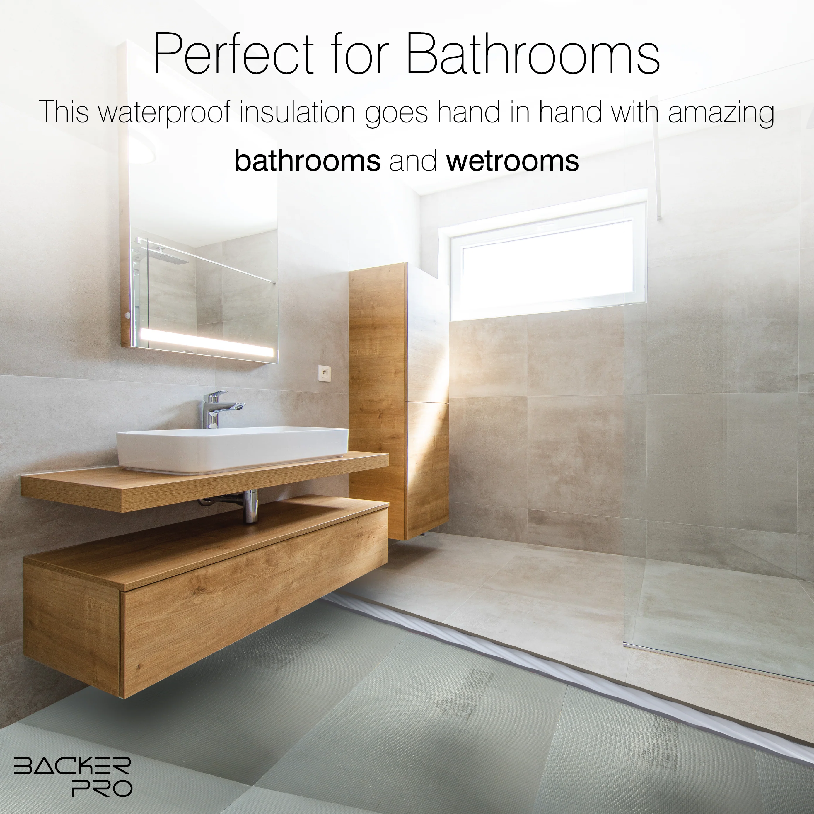 ProWarm Tile Backer Board - BACKER-PRO - Image 3