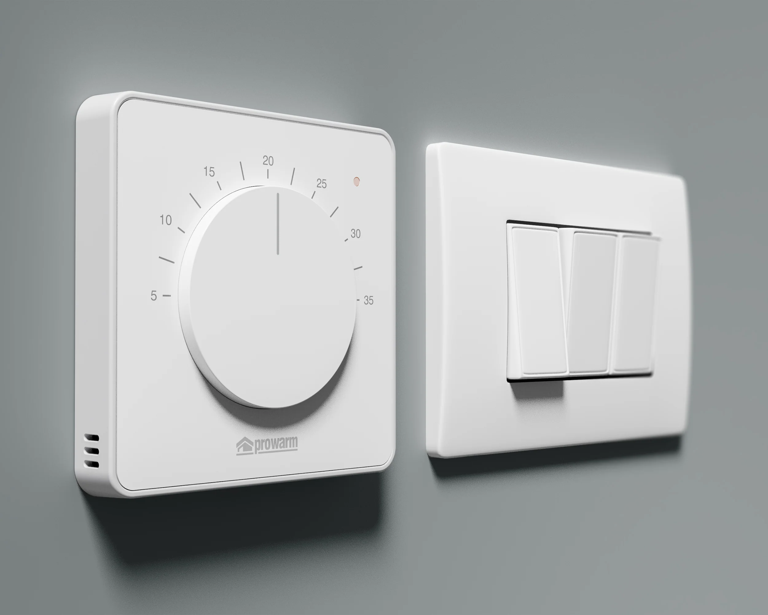 ProWarm Touch IQ M Series - White Dial Thermostat - Image 3