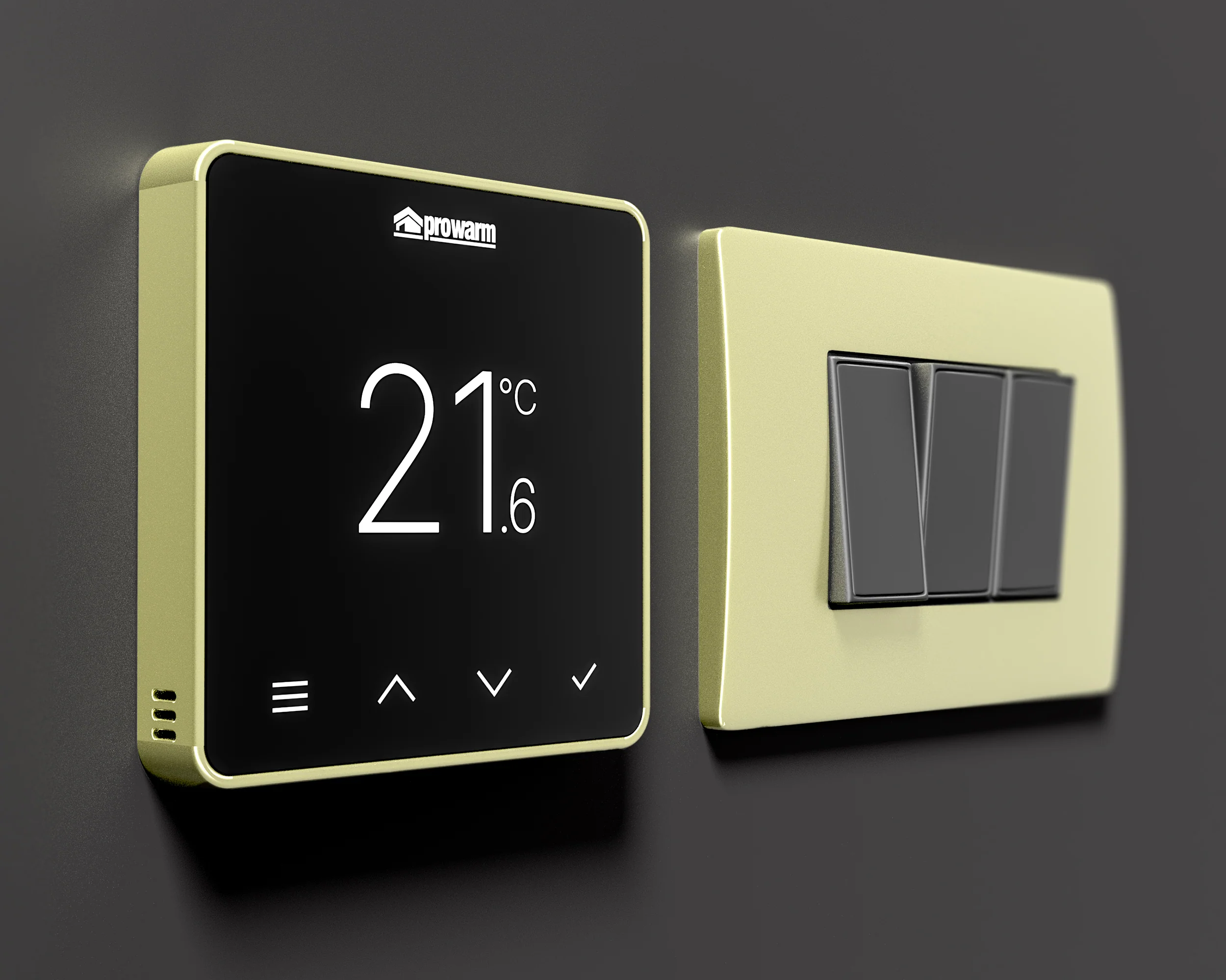 ProWarm Touch IQ S Series - Black Wifi Thermostat - Image 12