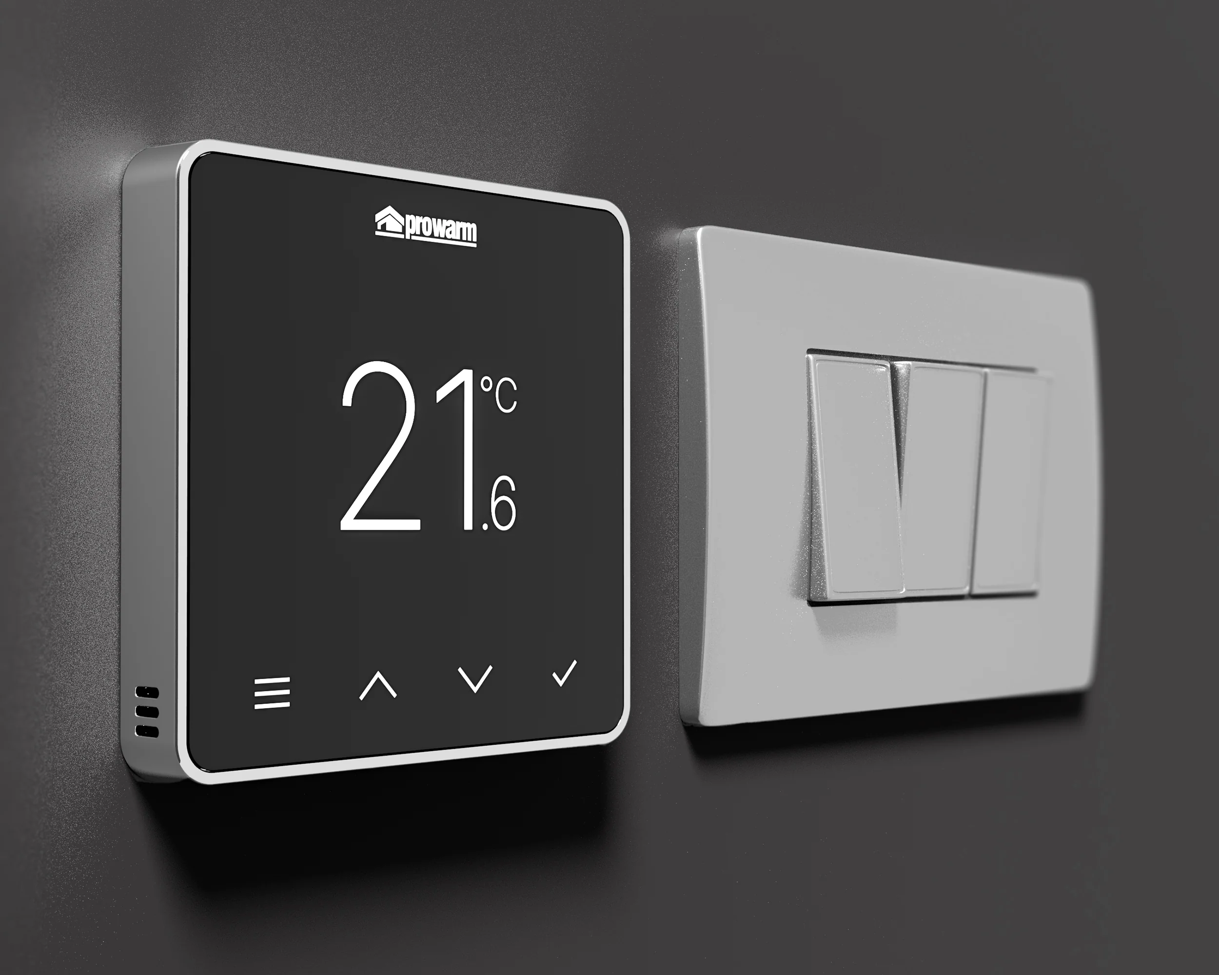 ProWarm Touch IQ S Series - Black Wifi Thermostat - Image 13