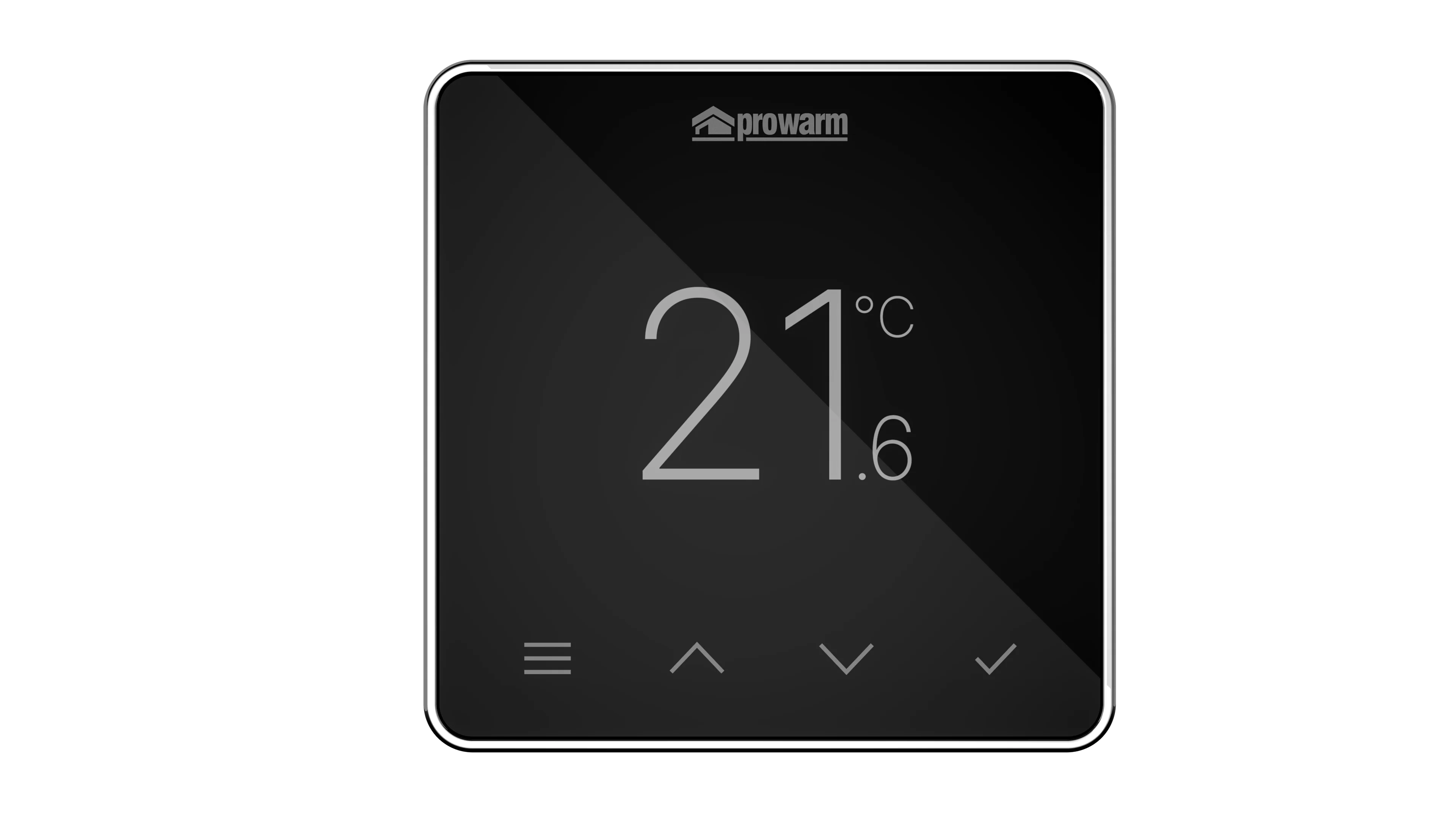 ProWarm Touch IQ S Series - Black Wifi Thermostat - Image 3