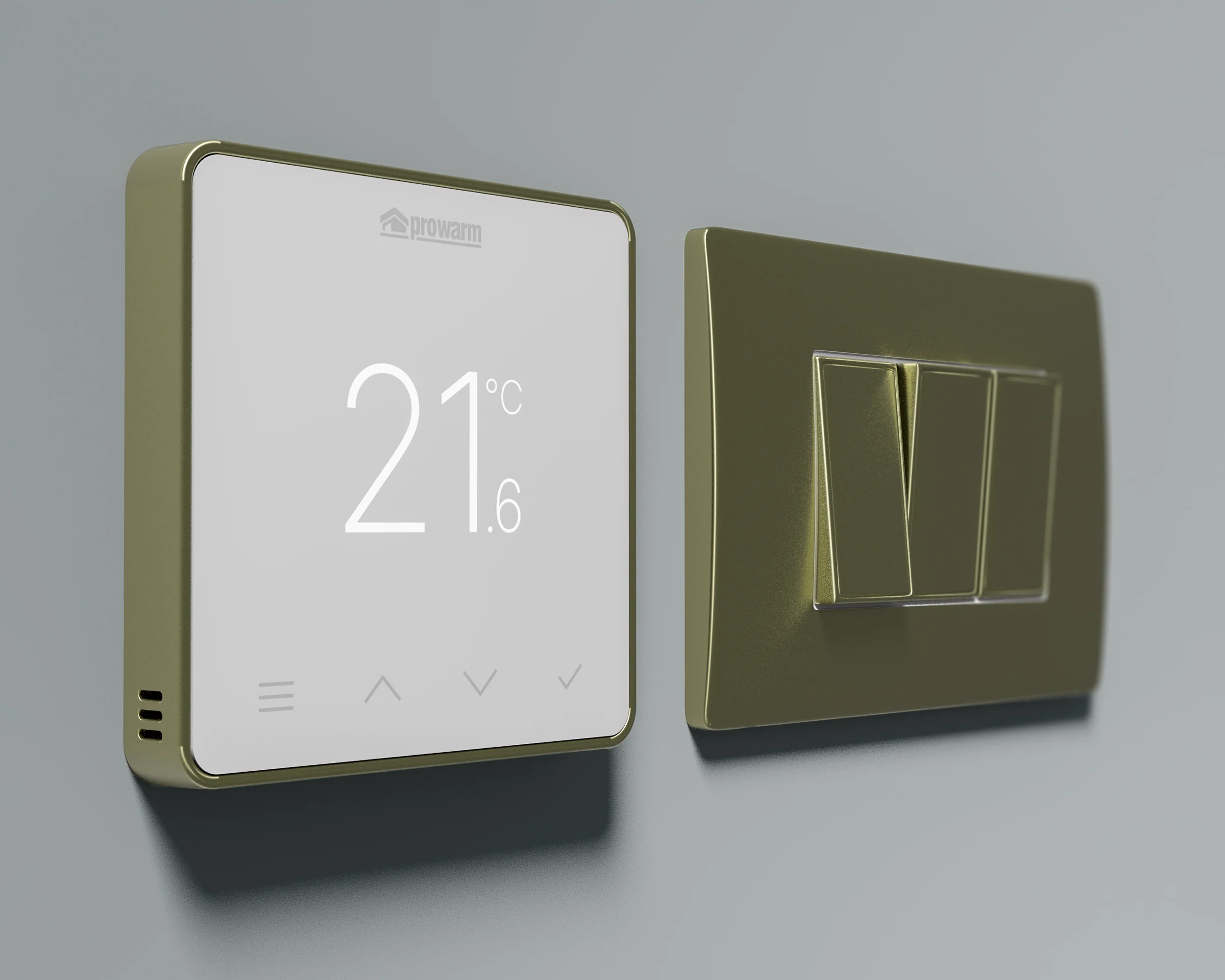 ProWarm Touch IQ S Series - White Wifi Thermostat - Image 5