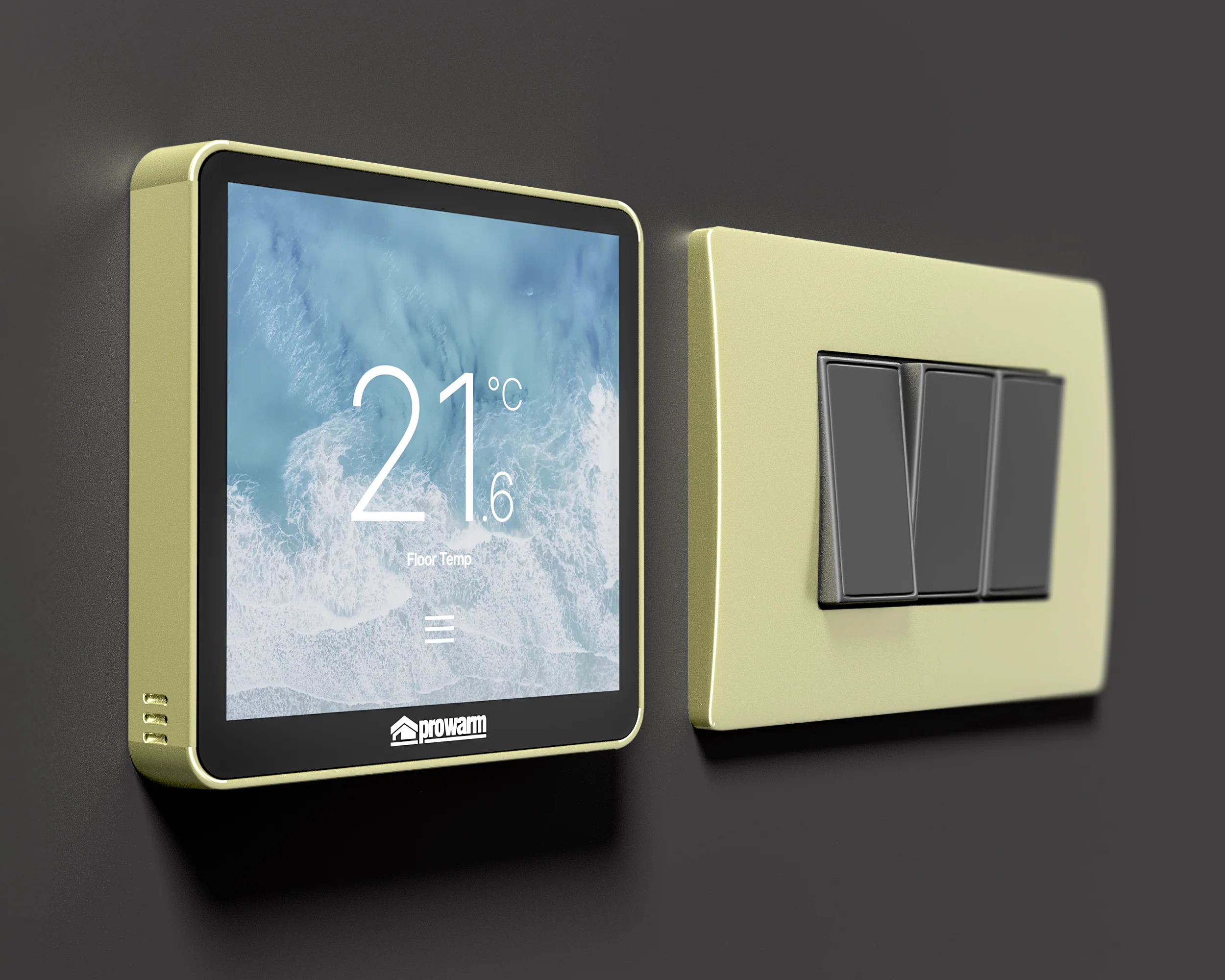 ProWarm Touch IQ ST Series - Black Touchscreen Thermostat - Image 12