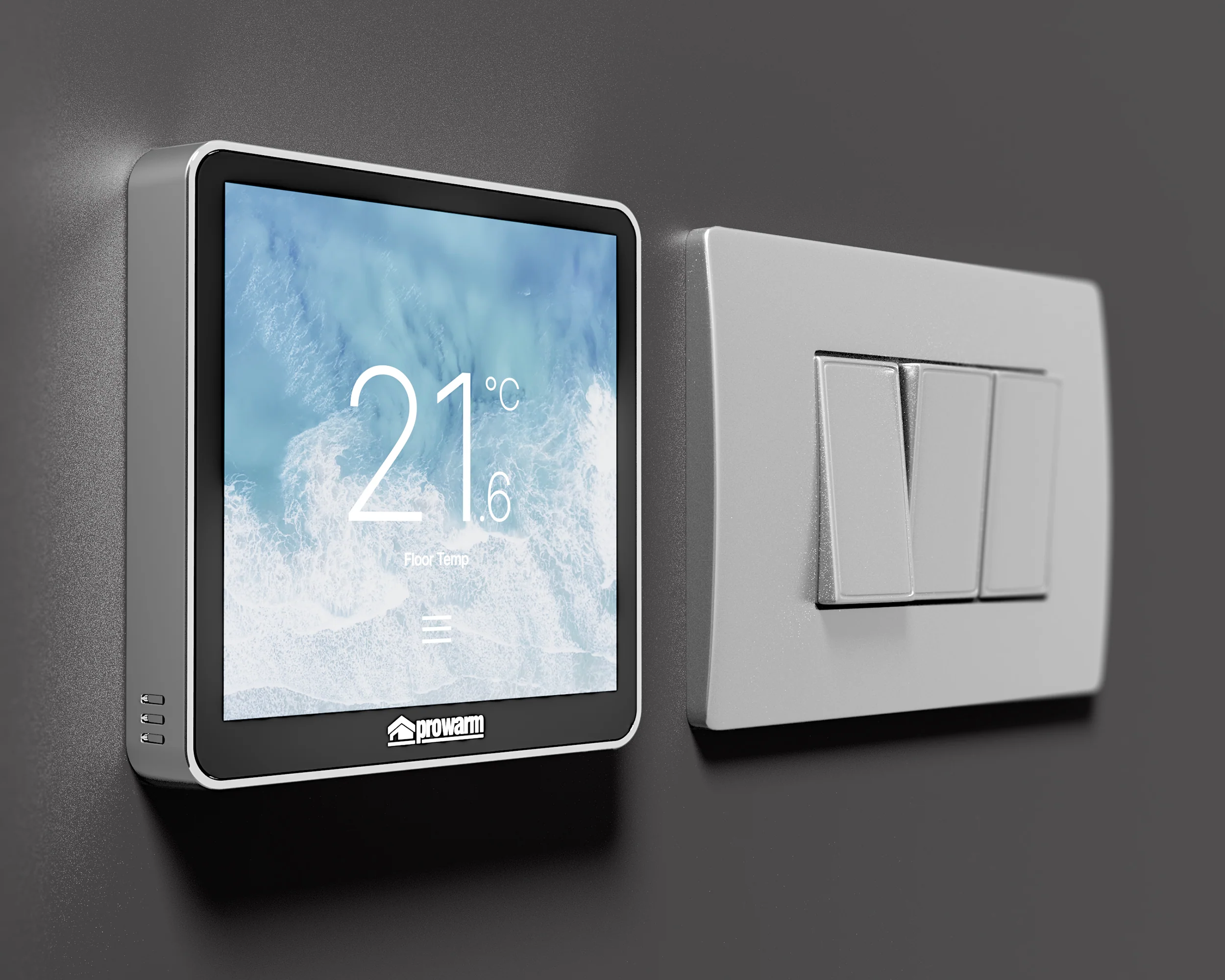 ProWarm Touch IQ ST Series - Black Touchscreen Thermostat - Image 13