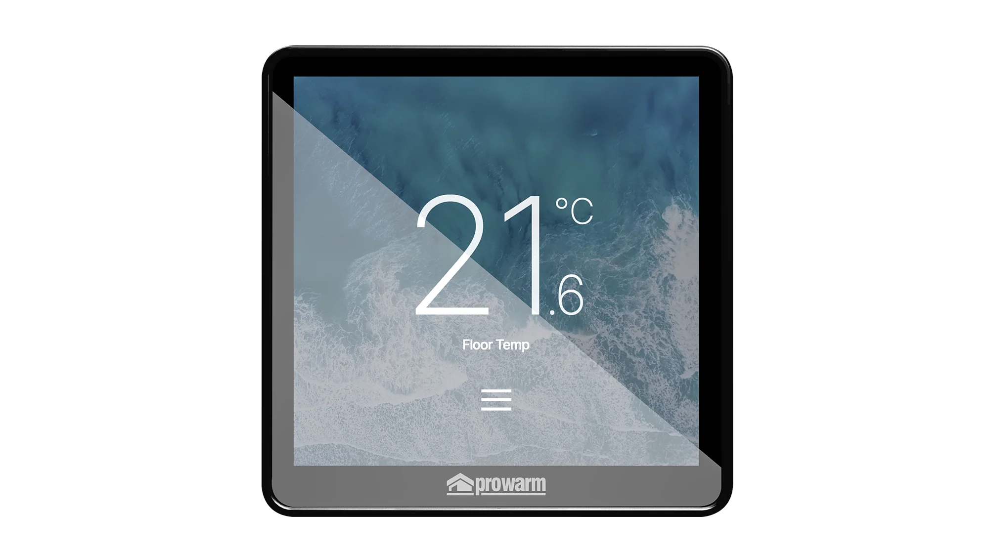 ProWarm Touch IQ ST Series - Black Touchscreen Thermostat - Image 3